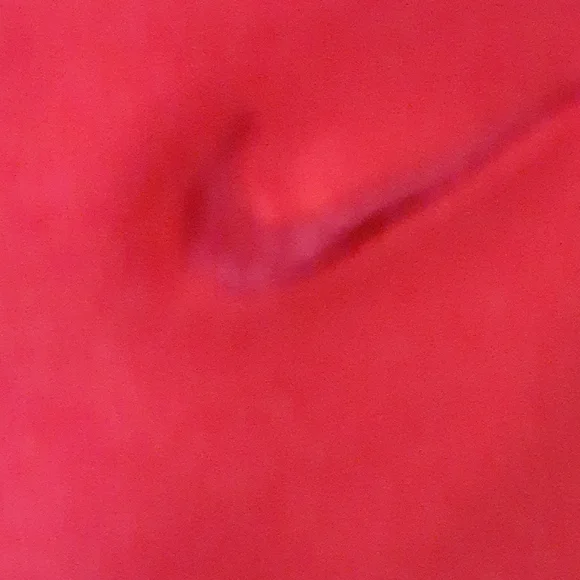 Nike sz XL training tee NWT red racer back mesh on sides black - Picture 2 of 5